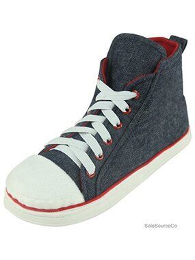 Fleece Lined Sneaker Slippers Cozy Indoor Outdoor House Boots
